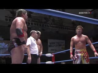 Kento miyahara & yuma aoyagi vs shuji ishikawa & suwama (ajpw real world tag league 2019 tag 1)