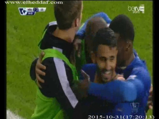 هدف رياض محرز 1 1 but de riyad mahrez