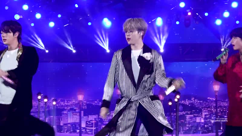 [fancam] 191227 bts boy with luv (jimin focus) @ 2019 kbs gayo daechukjae