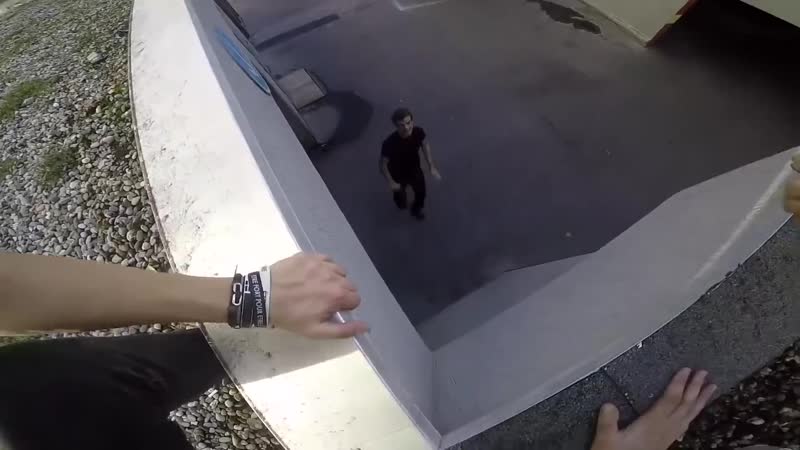 Porn rooftop parkour pov