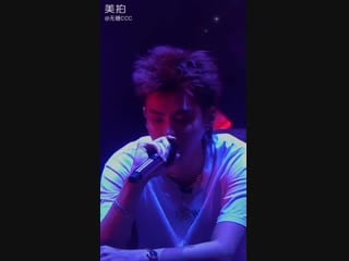 180929 kris wu yifan @ 'chinese spirit' perfomance on the rap of china kris focus