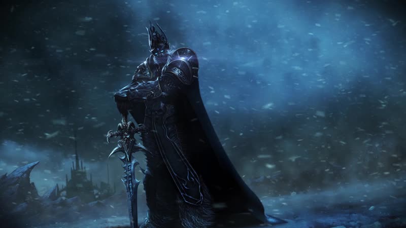 World of warcraft arthas aniated