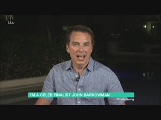 John barrowman reveals what he did the moment he left camp this morning