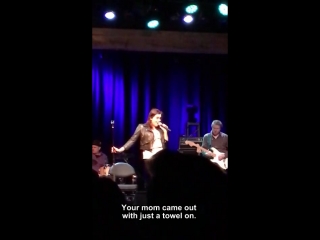 Rachel bloom and adam schlesinger perform “stacy’s mom” at ftc 2/9/18