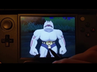 A responsible adult plays pokémon moon