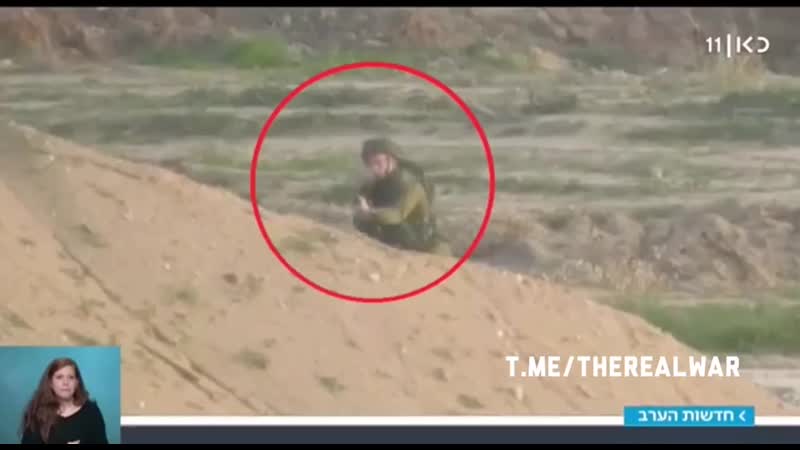 Палестинский снайпер попал в голову израильскому солдату