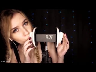 [asmr mood] асмр 💋 поцелуи в ушко 💋 аффирмации для сна | asmr kissing & mouth sounds