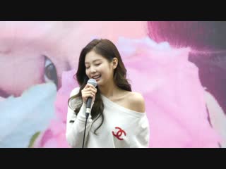 181117 jennie @ coex starfield live plaza 'solo' fansign