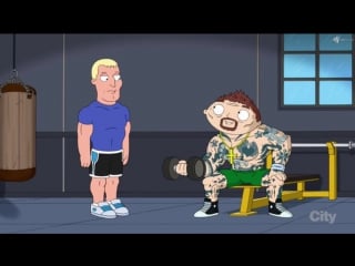 Stewie religious bodybuilder