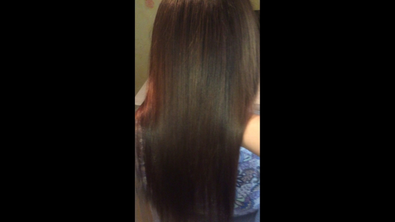 Эффект после кератина🙌😍