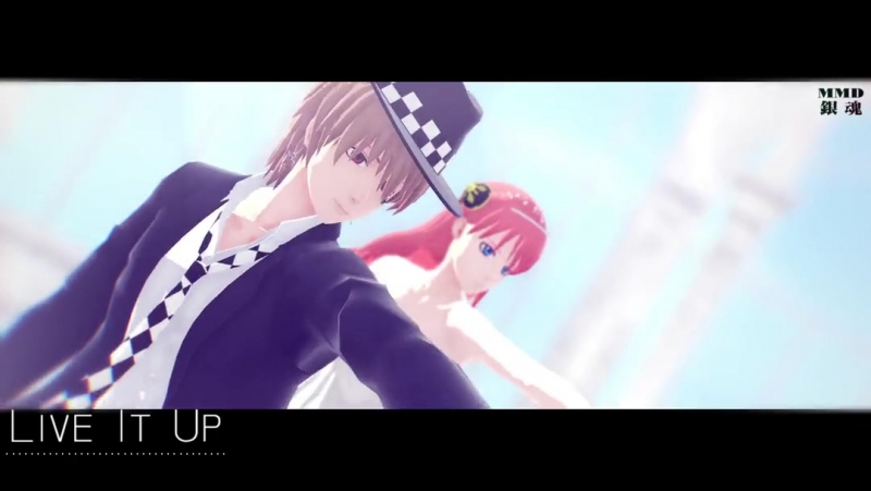 银魂mmd porn video – 【银魂mmd】 live it up 【o＆k】