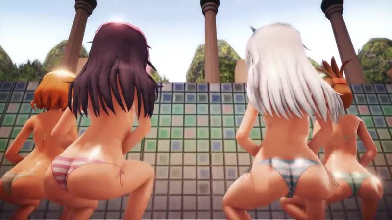 【mmd】マイクロビキニな第六駆逐隊でgirls day expectation【紳士向け】【4k】