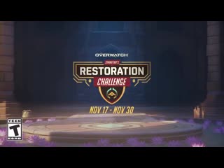 Overwatch new event symmetra’s restoration challenge play symmetras restoration challe