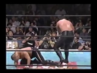 Njpw kazuo yamazaki/kensuke sasaki vs masahiro chono/nwo sting g1 climax special tag team tournament