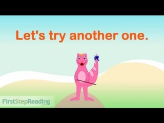 Three letter blending short vowel e words, pre readers, beginning readers phonics lesson