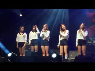 [fancam] exid hot pink @ 160501 strawberry music festival 2016