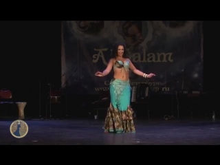 Al salam bellydance festival 2012, karolina yakumaite, 1 st place tabla solo