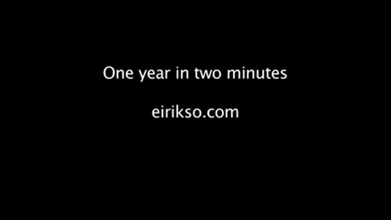 Eirik solheim one year in two minutes