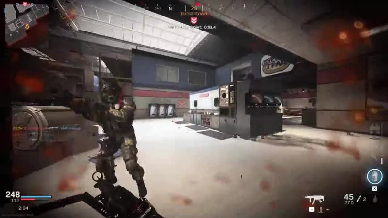 Typical shield turret user