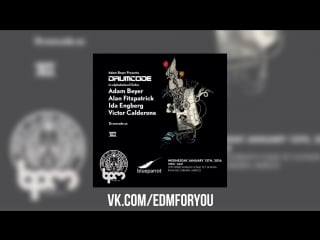 Adam beyer drumcode @ blue parrot, playa del carmen (13/01/2016)