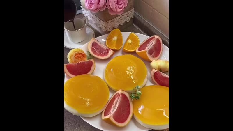 Апельсиновые солнышки (приготовление в описании)