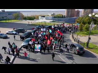 Хабаровск митинг шествие 17 октября 99 день народных протестов