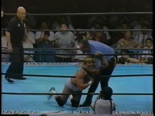 Stan hansen/johnny ace vs big bubba/kendall windham