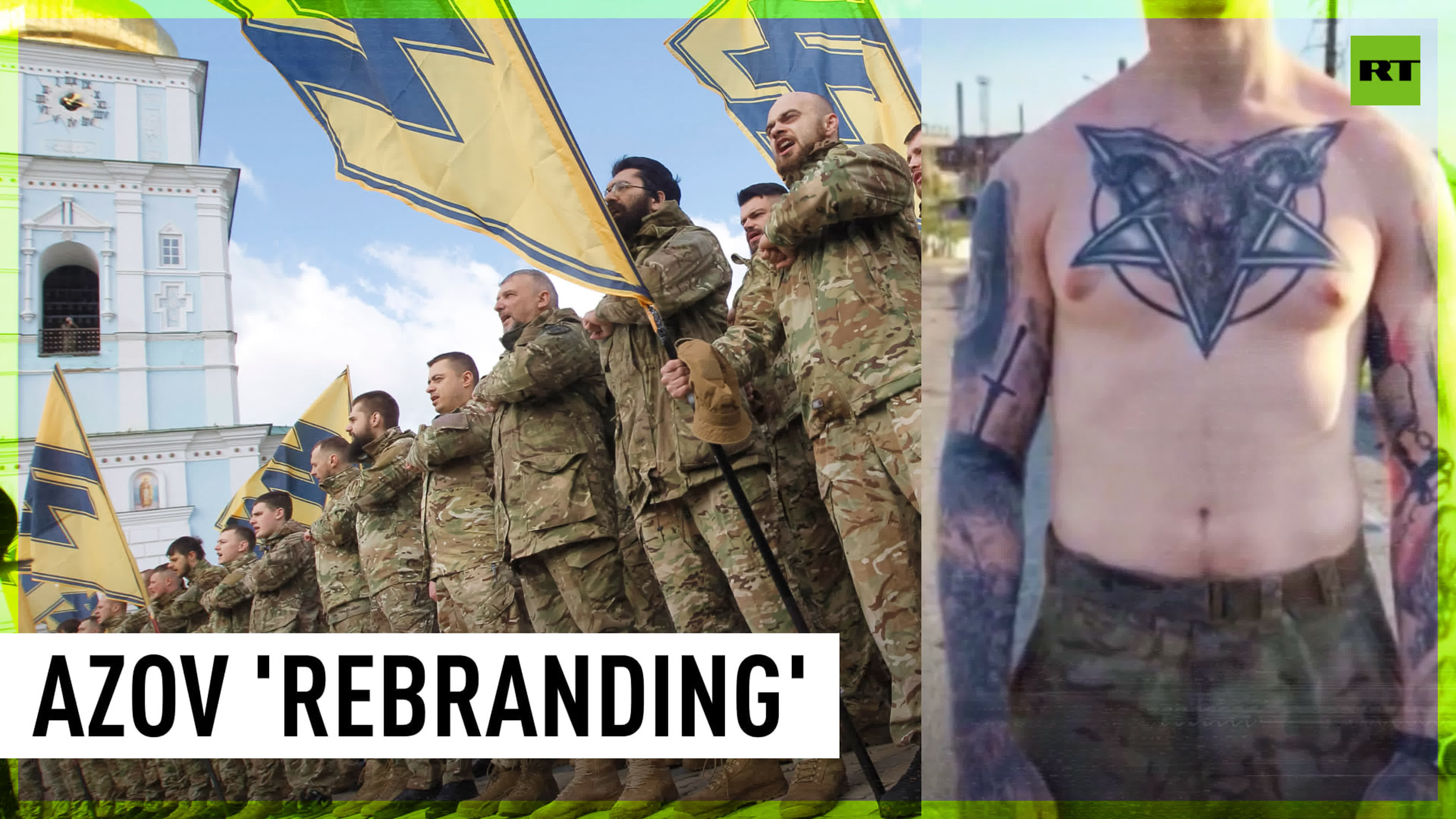 Ukraines infamous azov battalion rebrands from porn ideology watch online