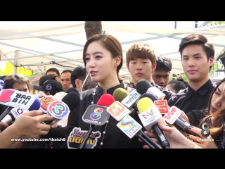 161205 eunjung interview @ thailand (sanam luang)