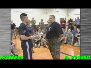 Systema #ryabco mikhail knife game with knan lee
