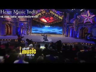 Romantic medley tribute to shahrukh khan by bollywood singers mirchi music awa