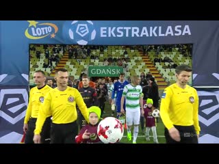 Lechia gdansk cracovia skrot sezon 2016 2017 kolejka 23 720p