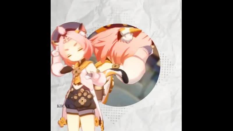 Genshin impact; diona edit