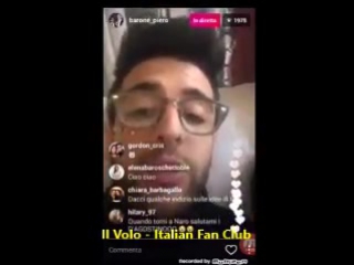 Piero barone instagram live