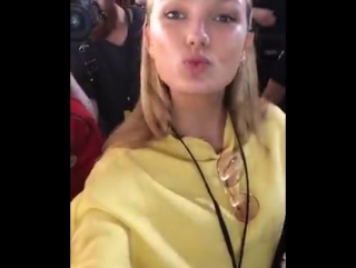 Romee via instagram story #tommyxgigi