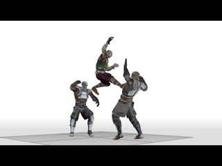 Grigory tsimbal animation reel 2022 fight scenes