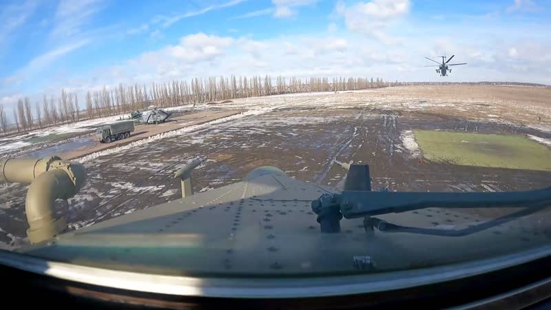 Боевая работа экипажей ми 28н с россии зво в ходе специальной военной операции