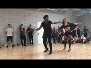 Hansel rivero & sandra saikauskaite luka / timba solo class / "intensivo de cuba"