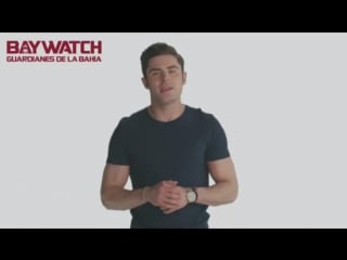 Baywatch guardianes de la bahía i zac efron presenta el nuevo tráiler subtitulado