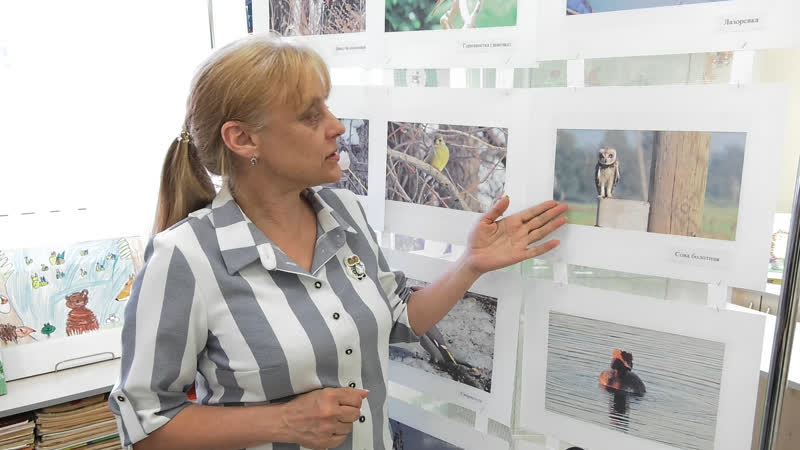 В библиотеке работает «птичья» фотовыстаа