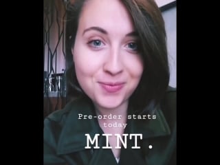 Alicemertonyou can finally pre order my very first album mint ahhhhhhh