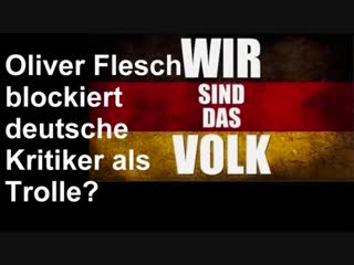 Flesch bezeichnet kritiker als trolle, blockiert, löscht und filtert wie maas detleff artist