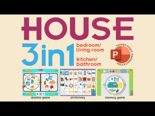 ◂dobble house▸ 3in1 powerpoint presentation