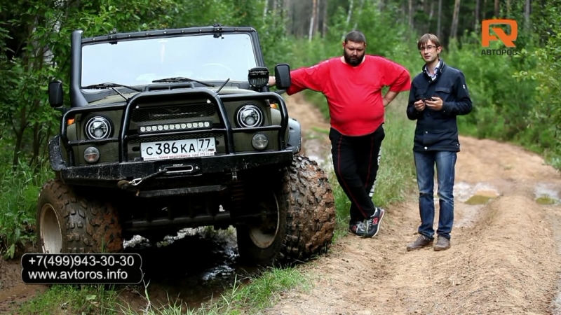 Презентация и тест новой шины низкого давления avtoros m trim 900 450 18lt