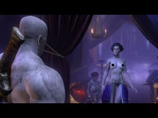 God of war ascension кратос в борделе с голыми девушками без цензуры sexy scene афродита hot girls big tits постельная сцена