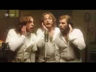 Bee gees stayin alive parody sound recording in studio