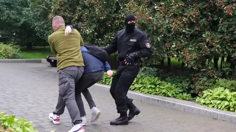 Задержания на марше студентов в минске