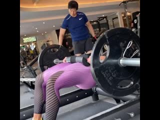 Maria villalba в тренажёрном зале 3