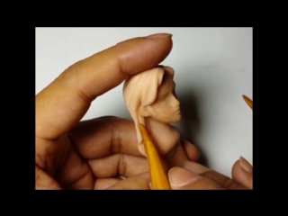 Making figurine hair video tutorial