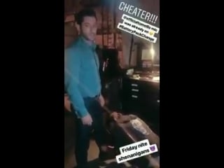 Friday nite shenanigans thx @aimee garcia from instagram story tomellis lucifer lucife